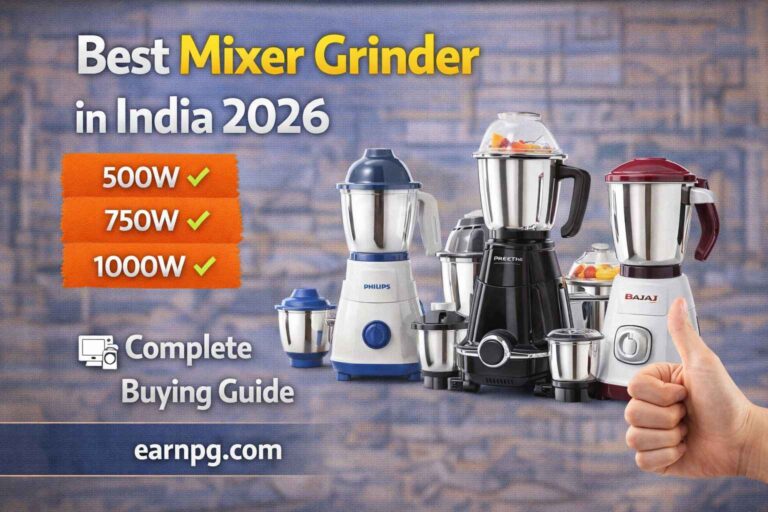 Best Mixer Grinder in India 2026 – Top 500W, 750W & 1000W Mixers (Buying Guide)